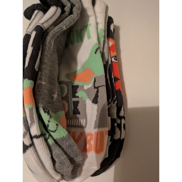 The Mandolorian No Show Socks Grogu Ashoka 6 pairs New with tags Size 4-10 - Picture 4 of 8